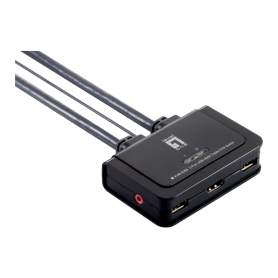 LevelOne KVM-0290 User Manual