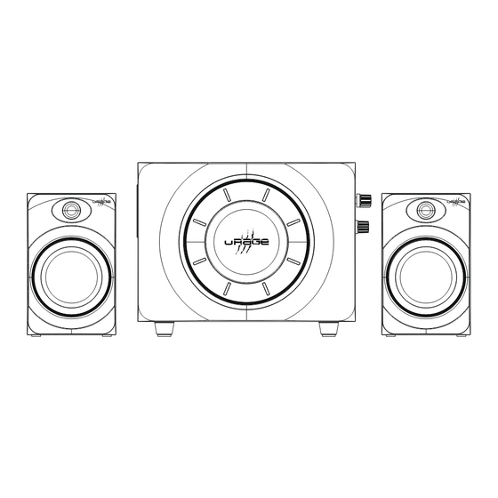 Hama uRage Soundz 2.1 Essential Operating Instructions Manual
