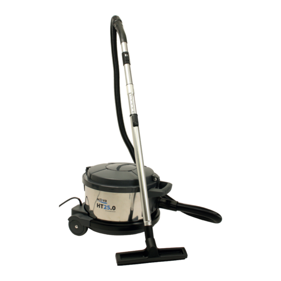 Hygienteknik Activa HT 25.0 Cleaner Manuals