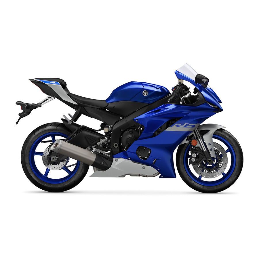 Yamaha YZF-R6T(C) Owner's Manual