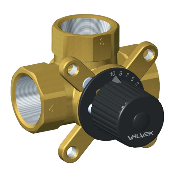 VALVEX DN25 Assembly And Operation Instructions Manual