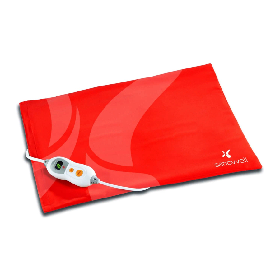User Manuals: sanowell ComfortTherm S Heating Pad