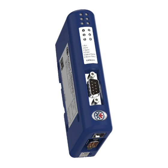 Anybus Communicator - CANopen Manuals