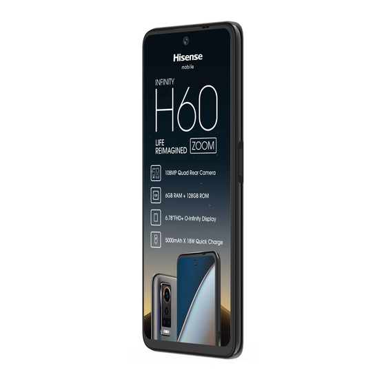 Hisense Infinity H60 ZOOM User Manual