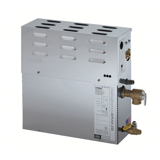 mr. steam Feel Good Steam Home SAH3000 Installation, Operation & Maintenance Manual