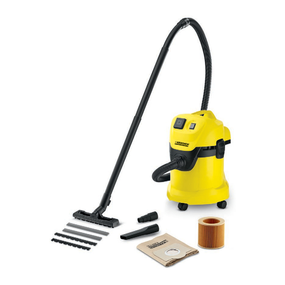 Kärcher WD 3 Manual