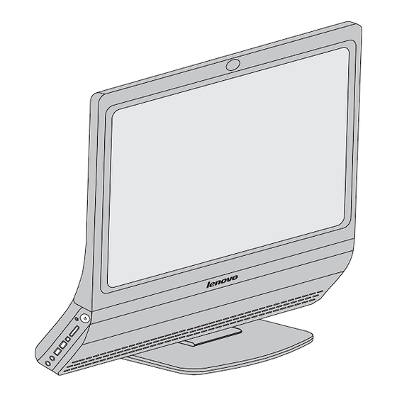 Lenovo IdeaCentre A600 Quick Reference Manual