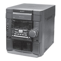Sony MHC-RG40 - Mini Hi-fi Component System Service Manual