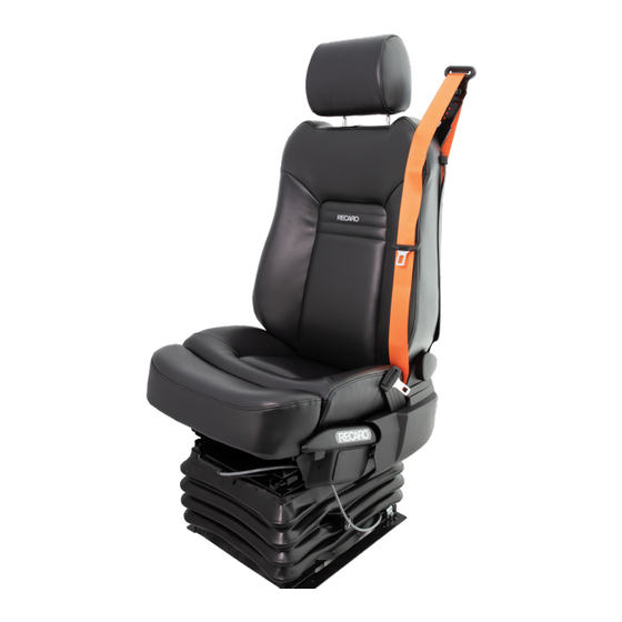 RECARO AM80 Assembly Instructions