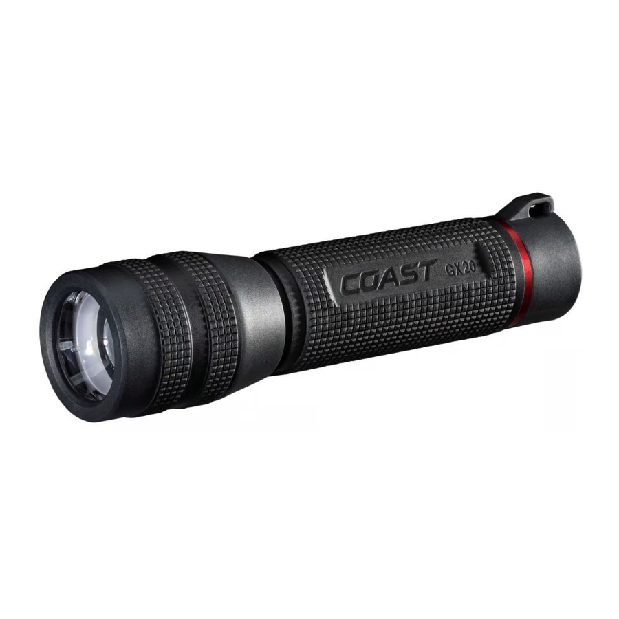 Coast GX30 Manual