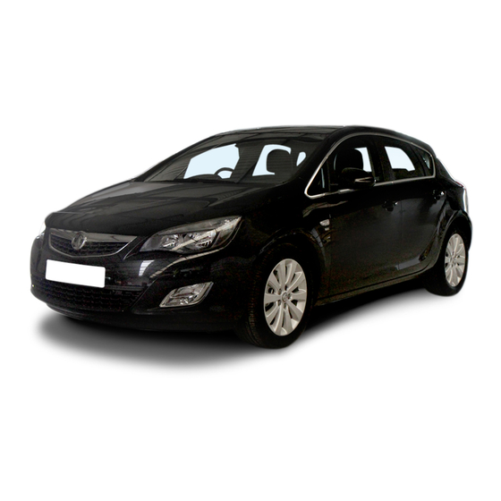Vauxhall 2011 Astra Owner's Manual
