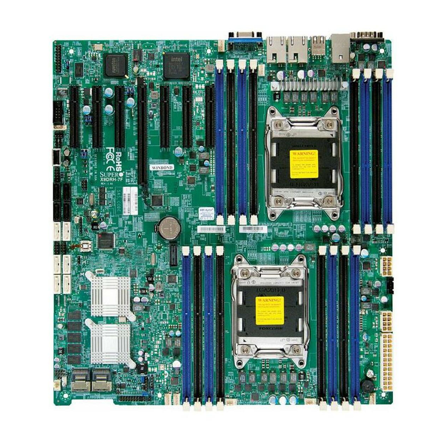 Supero X9DRH-7F User Manual