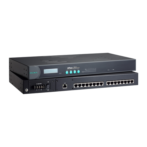 Moxa Technologies NPort 5610-8 User Manual