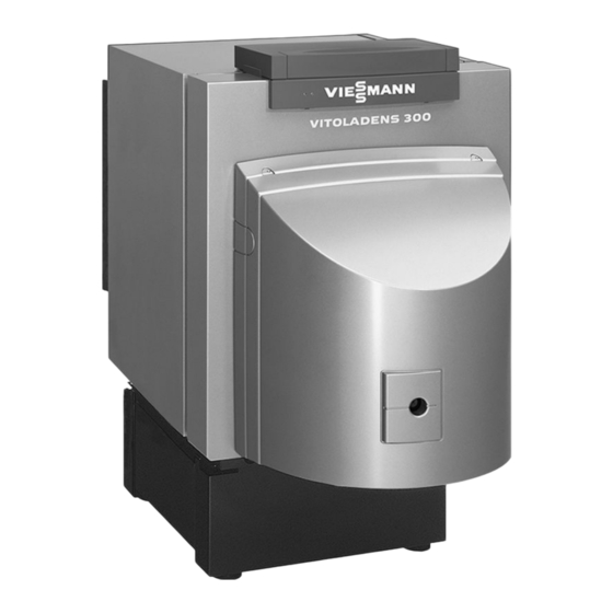 Viessmann vitoladens 300-t Service Instructions Manual