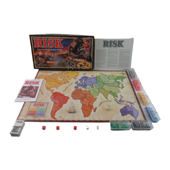 Parker Brothers Risk The World Conquest Game Games Manuals