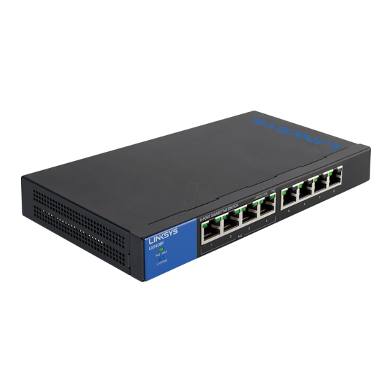 Linksys LGS124 Quick Installation Manual
