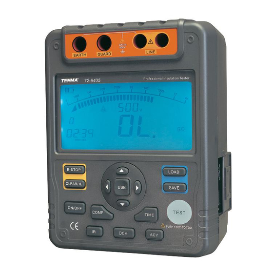 Tenma 72-9405 Quick Start Manual