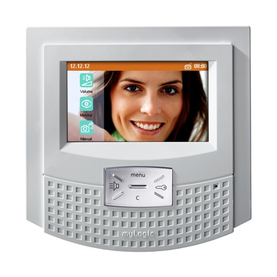 FARFISA INTERCOMS myLogicvideo Profilo PL72 Manual