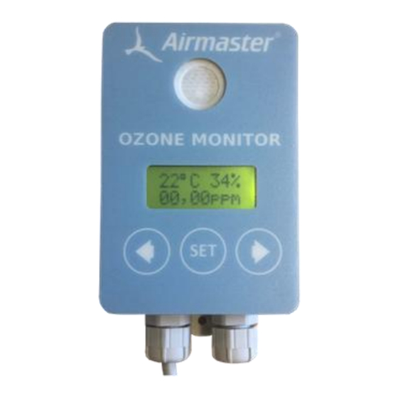 Air Master OZONE MONITOR Manuals