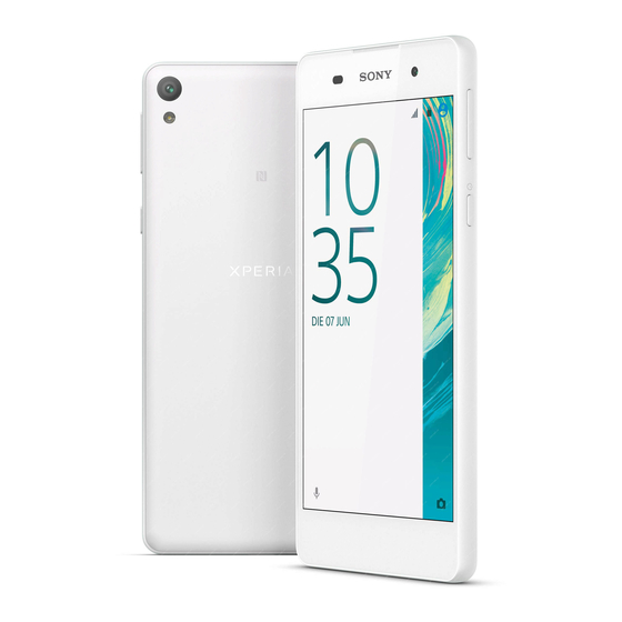 Sony XPERIA E5 F3313 User Manual