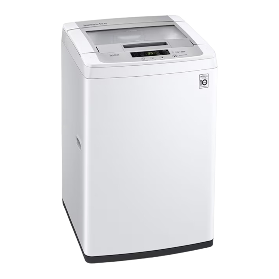 User Manuals: LG T2108VSPW Load Washing Machine