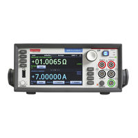 Keithley SourceMeter 2460 Quick Start Manual