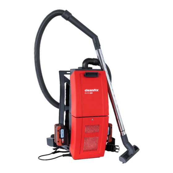 Cleanfix RS05 CAS Operating	 Instruction