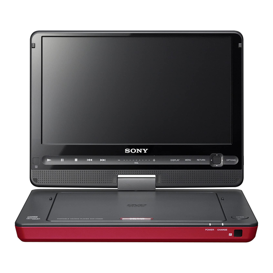 Sony DVP-FX930 Specification Sheet