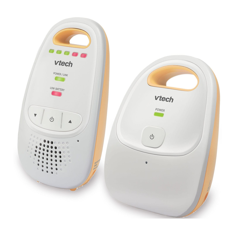 VTech Safe&Sound DM111, DM111-2 - Digital Audio Baby Monitor Manual