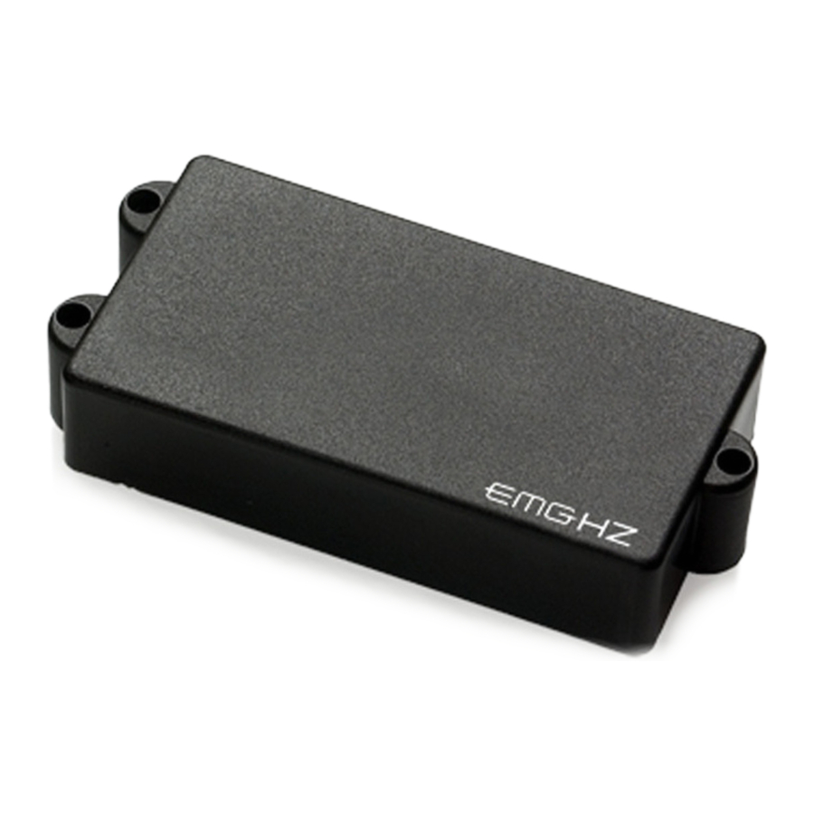 EMG HZ Series, MMHZ Manual