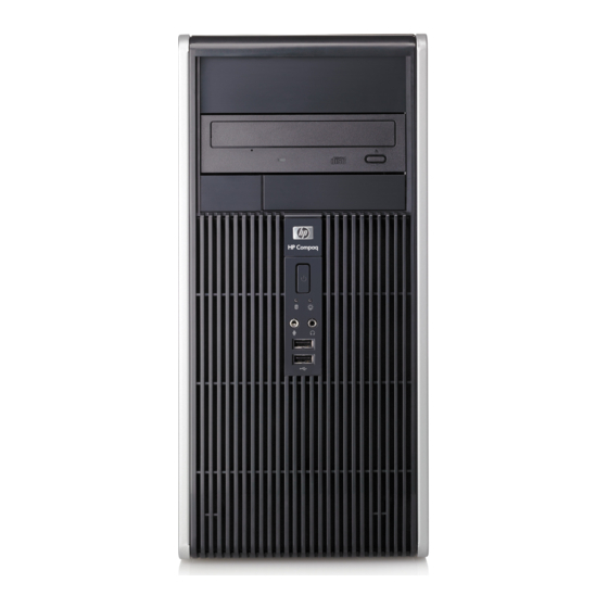 HP dc5750 - Microtower PC Configuration