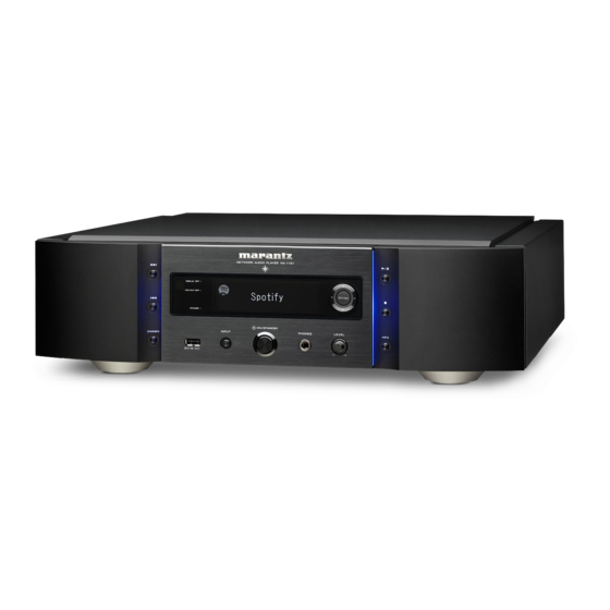 Marantz NA-11S1 Specification Sheet