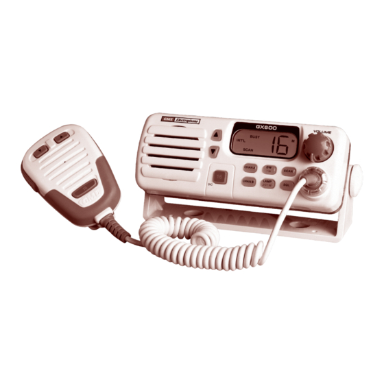 GME GX600 Instruction Manual