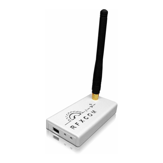 RFXCOM RFXtrx433 User Manual