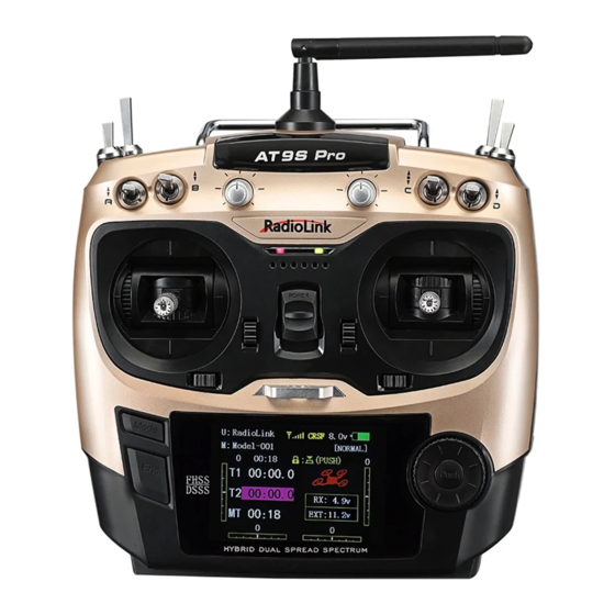 RadioLink AT9S Quick Start Manual