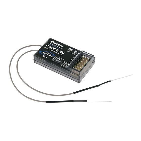 FUTABA R3006SB Quick Start Manual