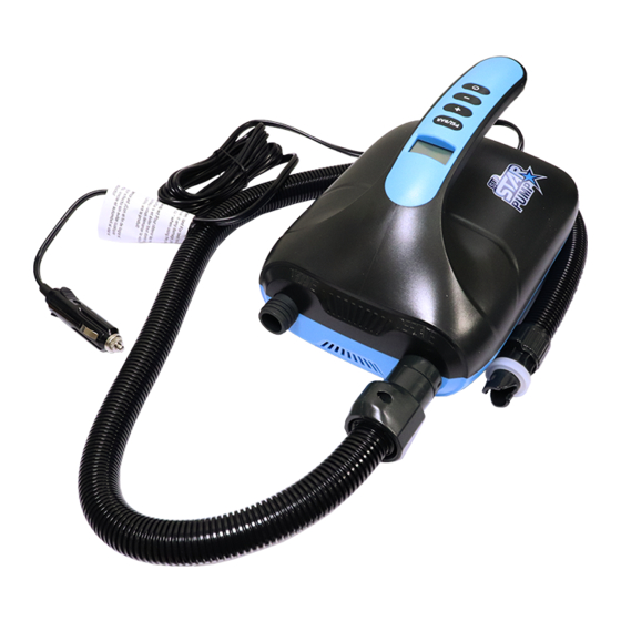 poolstar SUP STAR PUMP-8 Operation Instructions Manual