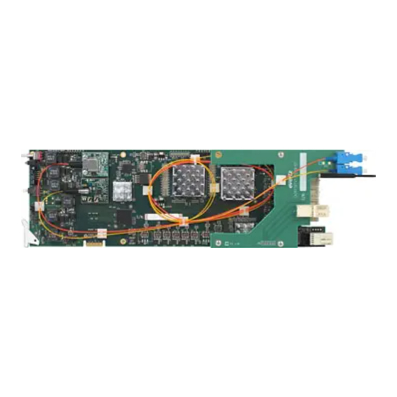 User Manuals: evertz 7707VR-8-OC48 SDI Ethernet