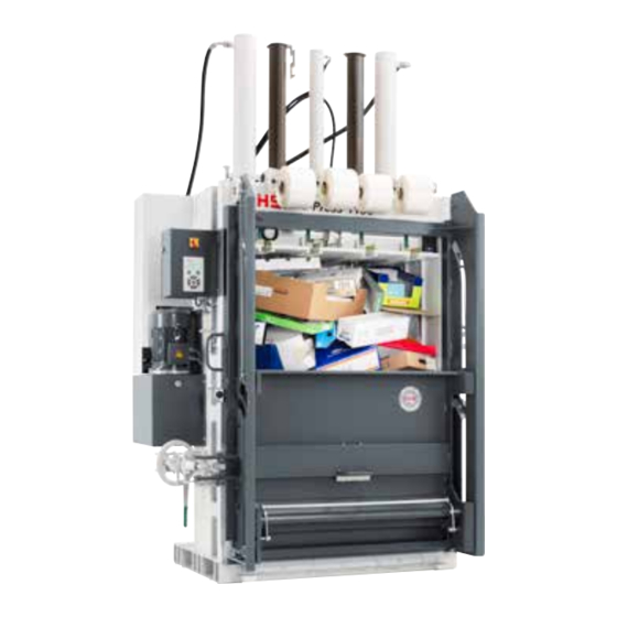 POWER Bear HSM V-Press 1160 plus Important Information
