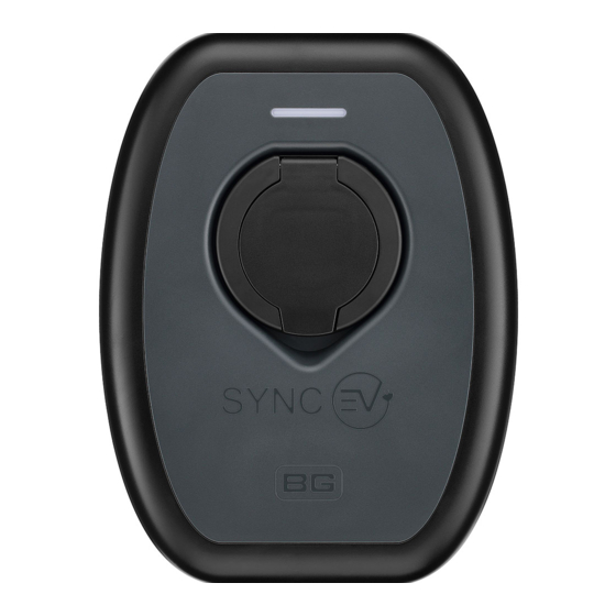 Bg SYNC EV EVS7G Installation And User Manual