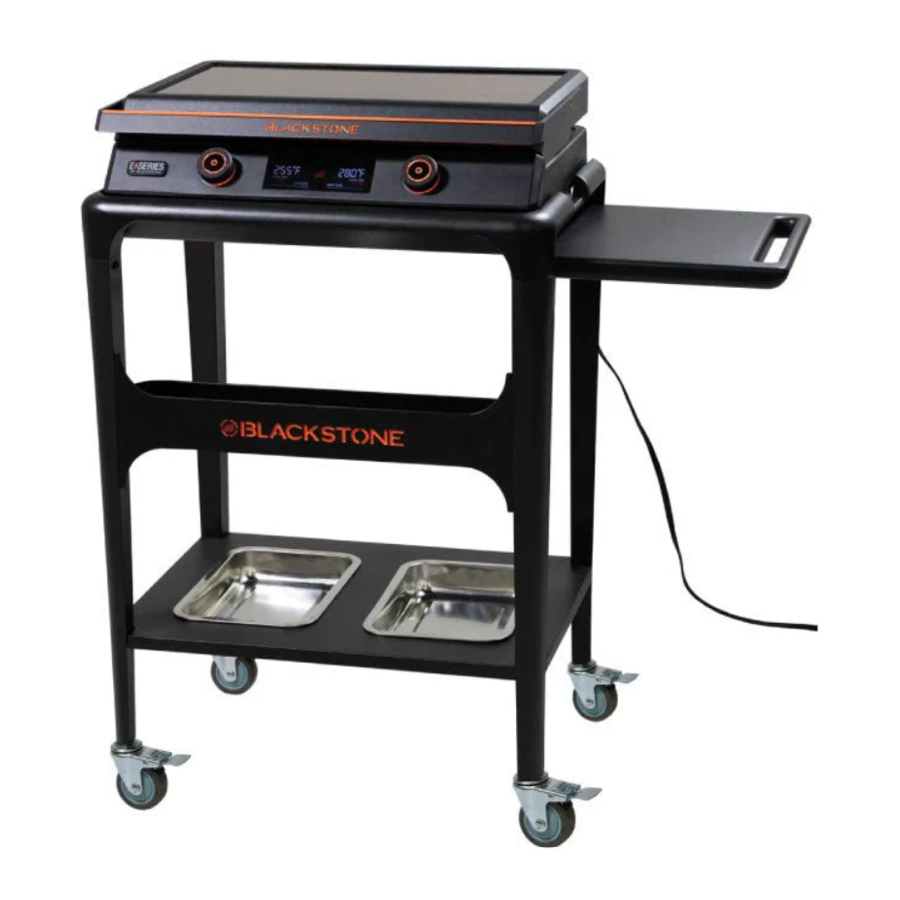 BLACKSTONE 8003 - 22" ELECTRIC GRIDDLE Manual