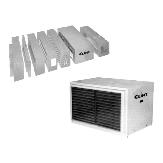 Clint UTW 63 Installation, Use & Maintenance Manual
