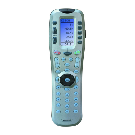Universal Remote Control MX-350 Manuals