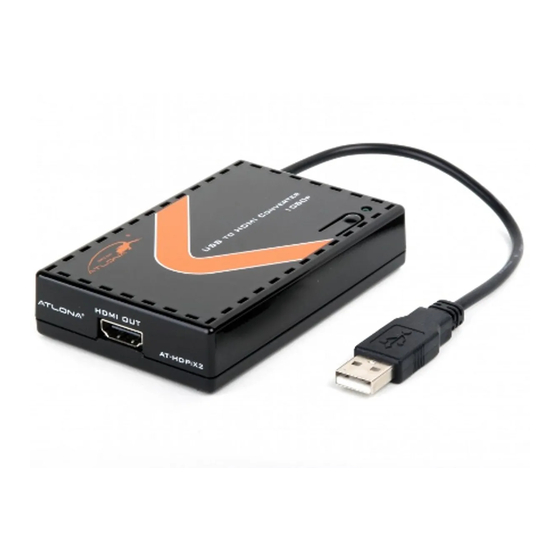 Atlona AT-HDPiX2 User Manual