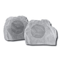 Insignia NS-R2111 - Simulated Rock Outdoor Speakers Speaker Quick Setup Manual