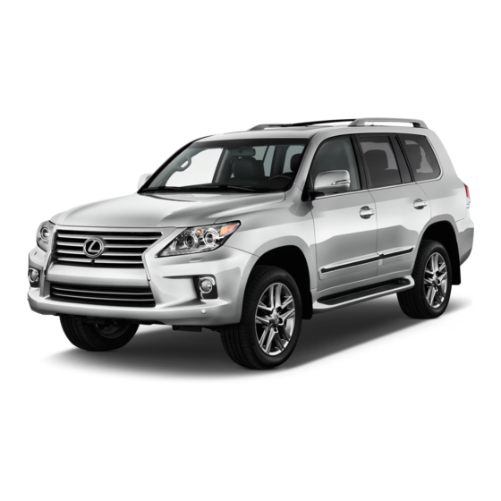 Lexus LX570 Owner's Manual