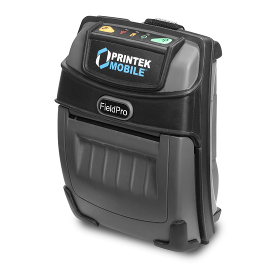 Printekmobile FieldPro 530 Quick Start Manual