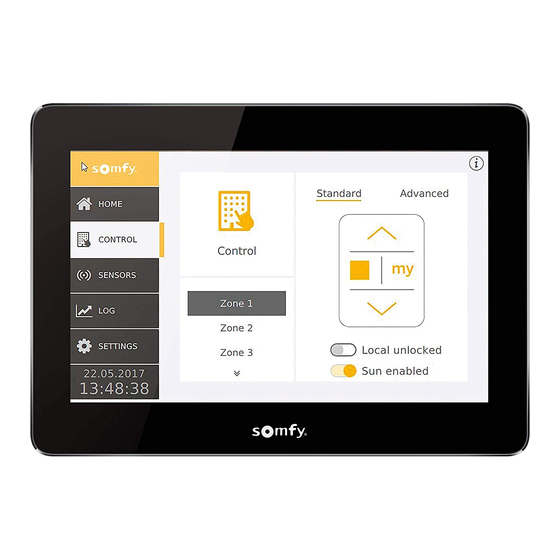 SOMFY animeo IB+ TouchBuco 1860254 Installation Manual