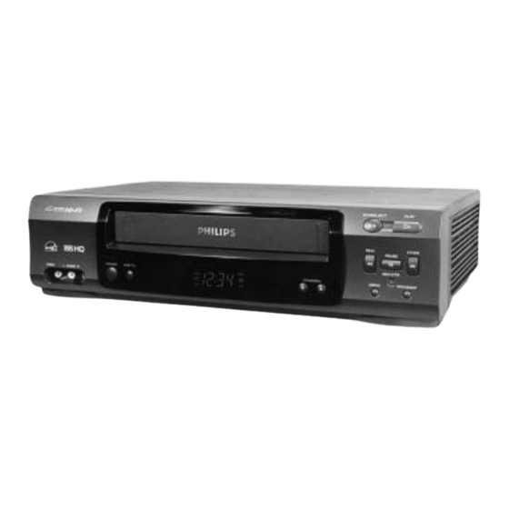 Philips VRB611AT99 Owner's Manual