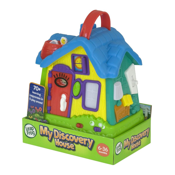 LeapFrog My Discovery House Parent Manual & Instructions